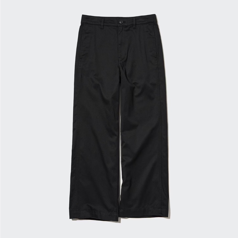 Uniqlo black cotton jeans